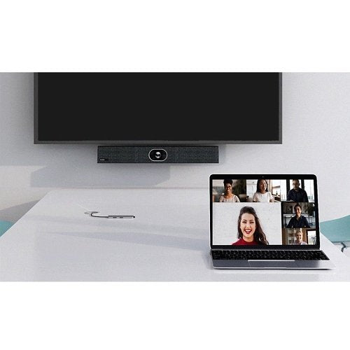 Yealink UVC40-BYOD All-in-one USB Video Bar for Small and Huddle Rooms with BYOD Box, 133° Wide Angle Lens