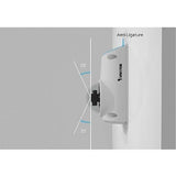 VIVOTEK CC9380-HV 5MP H.265 Fisheye 180° Panoramic IP Camera, 1.45mm Lens, White