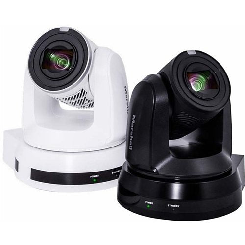 Marshall CV630-IP 8MP 4K UHD IP PTZ Camera with 3G/HD-SDI & HDMI Output, 30x Optical Zoom, Black