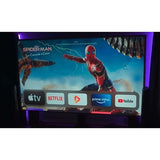Elite Screens AR123H-A8K Aeon CineWhite A8K Series Edge Free Fixed Frame Screen, 123"
