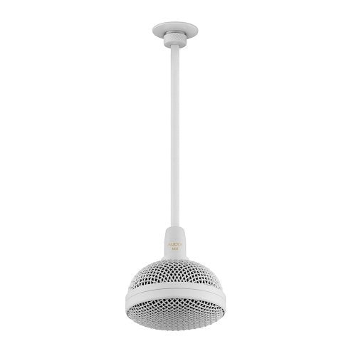 Audix M3W6 Tri-Element Hanging Ceiling Microphone with 6' Cable, White