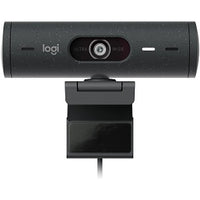 Logitech 960-001522 BRIO 505 4MP Full HD 1080p Webcam with Light Correction, TAA Compliant, Graphite
