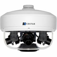 IDIS AV32576RSIR ConteraIP Omni LX RS Series 32MP Dome IP Camera H.265/H.264 All-in-One Remote Setup Multi-Sensor True Day/Night Indoor/Outdoor, NDAA Compliant