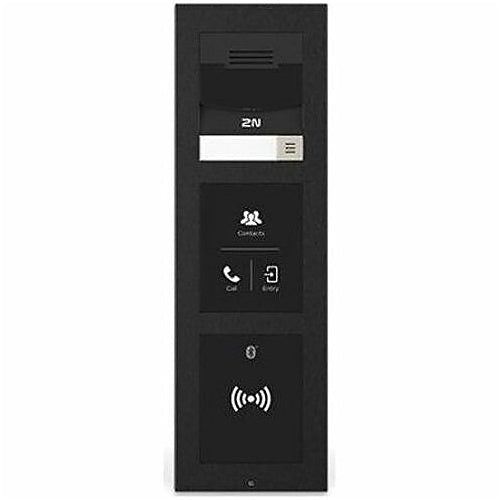 2N 02908-001 IP Verso 2.0 Main Unit with Camera and 1-Button, Black