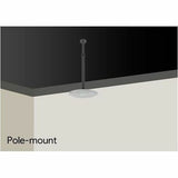 Yealink 1303095 CM20 Beamforming Ceiling Array Microphone for Unmatched Audio Clarity