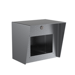 PEDESTAL PRO 109HOU-ZENI-01-304 10X9 Stainless Housing - Zenitel P-3102, P-3130 Intercoms