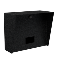 PEDESTAL PRO 1210HOU-2NIP-01-CRS 12" x 10" Landscape Steel Housing fits 2NIP Indoor Touch 2.0