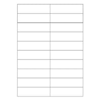 Comelit 1218 Intercom and Entry Accessory, Name Tag Sheets for Ikall Entrance Panel
