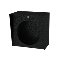 PEDESTAL PRO 1414HOU-AXIS-07-CRS 14"x14" 14-gauge steel Housing - Axis C12 Network Ceiling Speaker