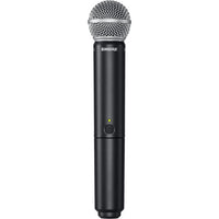 Shure BLX2/SM58 Handheld Wireless Microphone Transmitter with SM58 Capsule (H9: 512 to 542 MHz)
