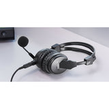 Shure BRH50M Dual-Sided Broadcast Headset with Microphone and Cable