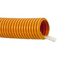 ADI PRO RG125100 1 1/4" x 100' Corrugated Flexible Conduit, Orange