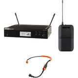 Shure BLX14R/SM31 Rackmount Wireless Cardioid Fitness Headset Microphone Kit (H9: 512 to 542 MHz)