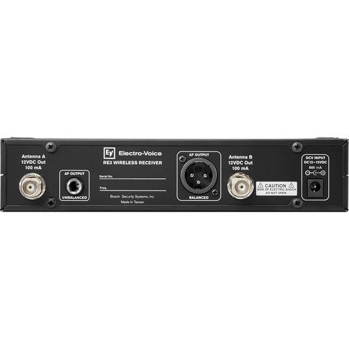 Electro-Voice RE3-RX6M Diversity Wireless Receiver (653 to 663 MHz)