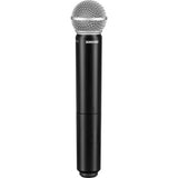 Shure BLX24/PG58 Wireless Handheld Microphone System with PG58 Capsule (H10: 542 to 572 MHz)