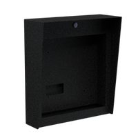 PEDESTAL PRO 1618HOU-BUT-01-CRS 16"x18" Mild Steel Housing, ButterflyMX 11.6" Recessed Video Intercom