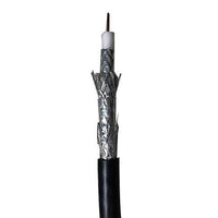 ADI PRO 7001108 RN-7001108 RG6 CCS Quad-Shielded CATV Cable, 1000' Express Box, Black