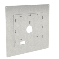 PEDESTAL PRO 1817PLA-BUT-01-304 18X17 Stainless Retro plate - ButterflyMX 11.6" Surface Video Intercom
