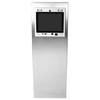 PEDESTAL 184TOW-MVI-001-304 54" Stainless Pedestal - KeyCom Bolt Surface