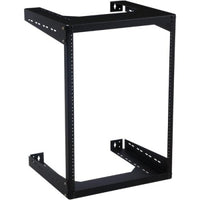 15U 18" Deep Open Frame Wall Rack