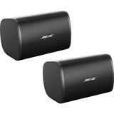 Bose Professional 829712-0120 DesignMax DM3SE Loudspeakers, Surface-Mount, Coaxial 2-Way Drivers, 30W, IP55, 1-Pair, Black