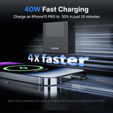 Gitryin Retractable 40W Charger - USB-C Cable