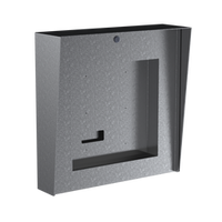 PEDESTAL PRO 2020HOU-BUT-01-304 20x20 Stainless Housing - ButterflyMX 12" Recessed Video Intercom