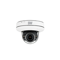 Digital Watchdog DWC-MV85WIATW MEGApix IVA 5MP Low-Profile IR Vandal Dome Camera, 2.7-13.5mm Varifocal Lens, White