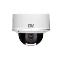 Digital Watchdog DWC-XSDJ08MI MEGApix Ai 4K Vandal Dome IP Camera with Motorized Zoom / Auto-Focus and 2.7-13.5mm Vari-Focal P-iris Lens, White
