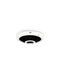 Digital Watchdog DWC-PVF9DI2TW MEGApix IVA 9MP IR Fisheye IP Camera, 2.1mm Fisheye Lens, White