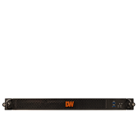 Digital Watchdog DW-BJP1U60T Blackjack P-Rack 1U 4-Bay Chassis Server, Windows OS, 60TB