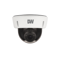 Digital Watchdog DWC-V6863WTIRW Star-Light Plus 8MP Outdoor Universal HDoC IR Vandal Dome Camera, 3.6-10mm Varifocal Lens, NDAA/TAA Compliant, White