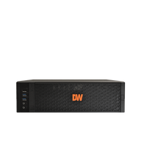 Digital Watchdog DW-BJDX1112T-LX Blackjack DX1 NVR powered by DW Spectrum, 80Mbps, Linux OS, 12TB