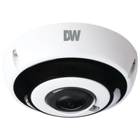 Digital Watchdog DWC-XFFA12Ai 12MP MEGApix Fisheye IP Camera with Built-in AI, 360° Room Coverage, 1.5mm Lens, 70' Range Smart IR