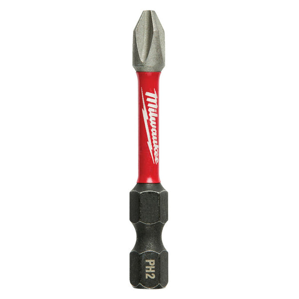 MILWAUKEE 48-32-4962 SHOCKWAVE™ 2" PH2 Impact Bit Set, 2-Pack