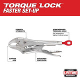 MILWAUKEE 48-22-3423 4" Curved Jaw Locking Pliers