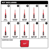 MILWAUKEE 48-22-2710 10 Piece Screwdriver Kit