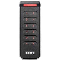 HID 20KNKS-T1-000000 Signo 20K Mullion Keypad Reader, Seos Profile, OSDP/Wiegand, Pigtail, Mobile Ready, Black with Silv