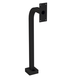 PEDESTAL 22PE1-DOOR-01-CRS 36" Steel Gooseneck Pedestal - DoorBird 2101V