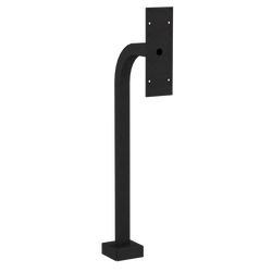 PEDESTAL PRO 22PE1-DOOR-04-CRS 36" Steel Gooseneck Pedestal - DoorBird D21DKV