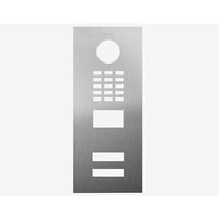 DoorBird D2102V Front Panel, Mahogany Brown (RAL 8016)