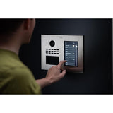 DoorBird 429601011 D31TDH IP Video Door Station for Up to 1000 Units, Graphite Black, Powder-Coated, Semi-Gloss