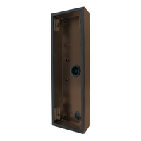 DoorBird D2104V/D2105V/D2106V Surface-Mounting Housing, Backbox, Brushed Titan (BRSHTITA)