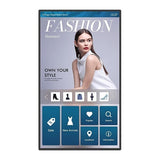 BenQ IL5501 55" Smart Interactive Signage Display with 4K UHD, Infrared Touch, Android OS, Landscape/Portrait Orientation, Black