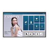 BenQ IL5501 55" Smart Interactive Signage Display with 4K UHD, Infrared Touch, Android OS, Landscape/Portrait Orientation, Black