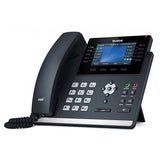 Yealink 1301203 SIP-T46U Wall Mountable Desktop IP Corded Phone, Classic Gray