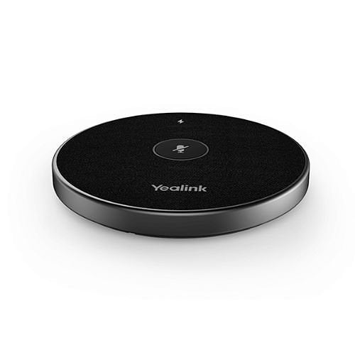 Yealink VCM36-W Wireless Microphone for Video Conferencing System, 360° Voice Pickup, 3 Built-In Microphones
