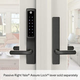 Yale Locks YRM276-ZW2-BLK Yale YRM276-ZW2-BLK Assure Lock for Andersen Patio Doors with Z-Wave Plus, Black