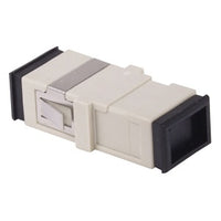 Hubbell FAMTRJMPB6 Fiber Adapter, OPTI Channel Adapter, MT-RJ, Clip-Mount, 6-Pack, Beige