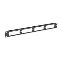 Hubbell OFPNL1U4H4 Fiber Rack Mount Panel without Management, Unloaded, 1U, 4 H4
